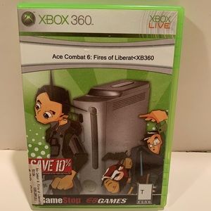 XBOX360 ACE COMBAT 6: FIRES OF LIBERATION GAME.